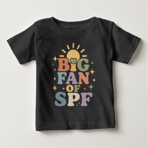 T-shirt Pour Bébé Grand fan de la protection solaire SPF en été