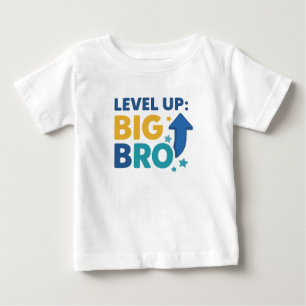 T-shirt Pour Bébé Grand frère cool et joueur