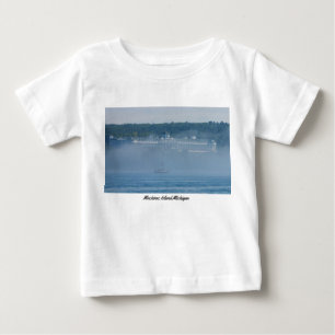 T-shirt Pour Bébé Grand Hôtel À Travers Le Fog