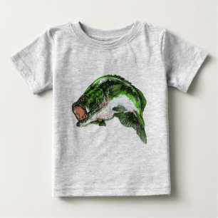 T-shirt Pour Bébé Grande basse de bouche