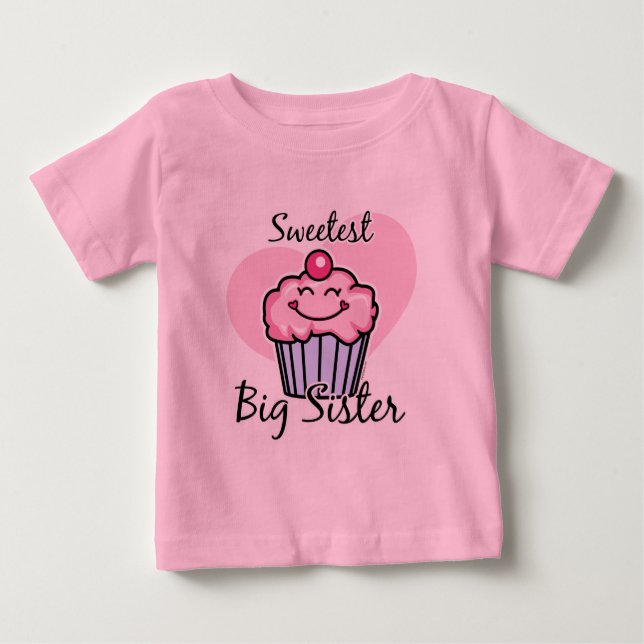 T-shirt Pour Bébé Grande Soeur (Devant)