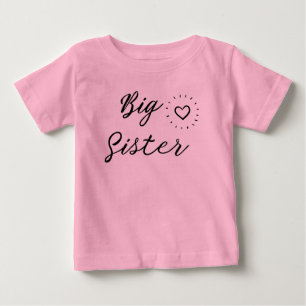 T-shirt Pour Bébé Grande soeur Chemise, Grande Chemise, Petite Soeur