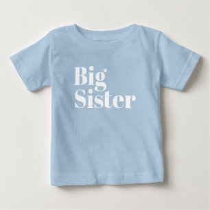 T-shirt Pour Bébé Grande soeur Famille de frères jumelés