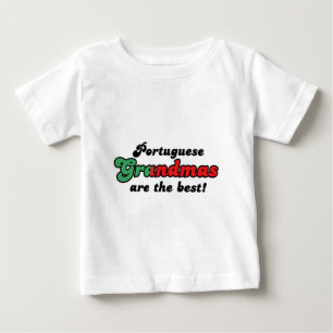 T-shirt Pour Bébé Grandmas portugais