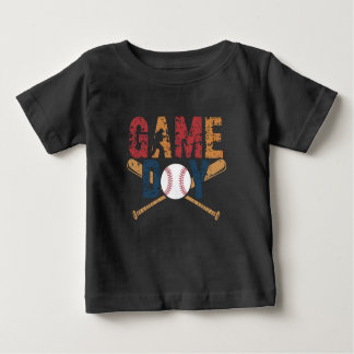 T-shirt Pour Bébé Graphique de baseball de Jour