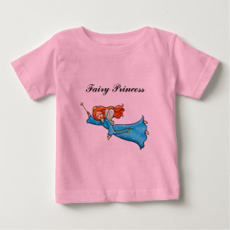 T-shirt Pour Bébé Graphisme de dessin animé Fée Princesse volante Ba