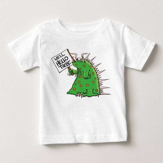 T-shirt Pour Bébé Greep pour des bébés ! (Devant)