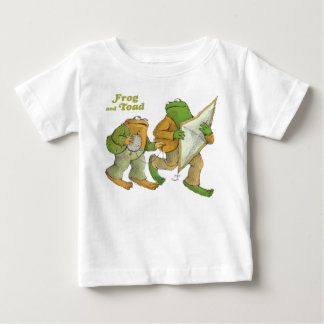 T-shirt Pour Bébé Grenouille et crapaud Voler un cerf-volant