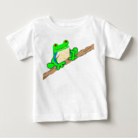 Grenouille sur un bûcher
