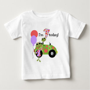 T-shirt Pour Bébé Grenouilles Mod 1er anniversaire