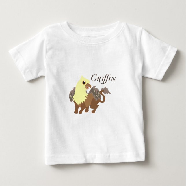 T-shirt Pour Bébé Griffon (Devant)