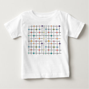 T-shirt Pour Bébé Grille atomique