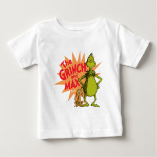 T-shirt Pour Bébé Grille   Grinch & Max Starburst