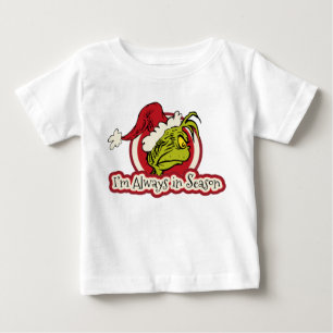 T-shirt Pour Bébé Grille   Je suis toujours en saison