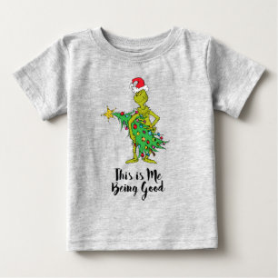 T-shirt Pour Bébé Grinch Classique Méchant