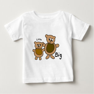 T-shirt Pour Bébé Gros ours Petit Ours