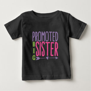 T-shirt Pour Bébé Grosse Soeur - Grande Soeur Révélation