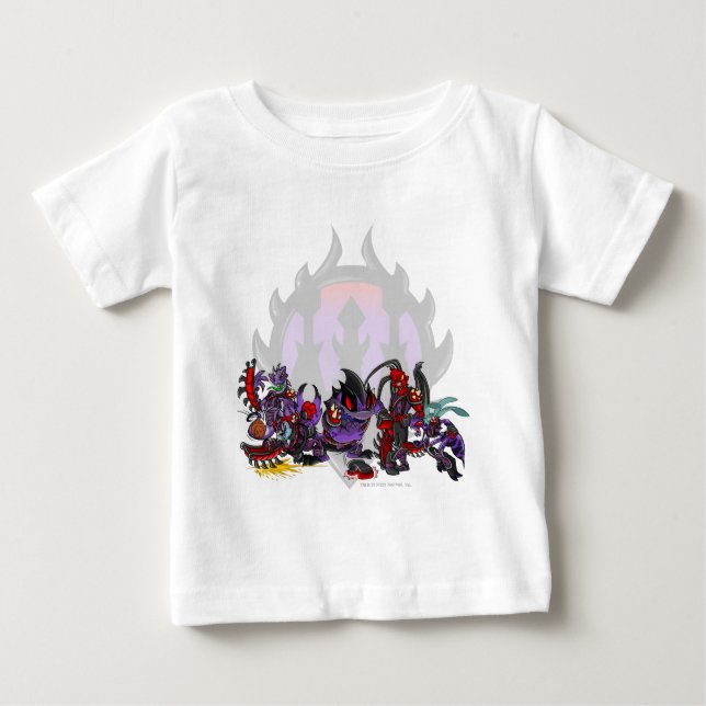 T-shirt Pour Bébé Groupe de citadelle de Darigan d'équipe (Devant)