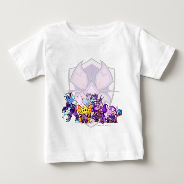 T-shirt Pour Bébé Groupe de Faerieland d'équipe (Devant)