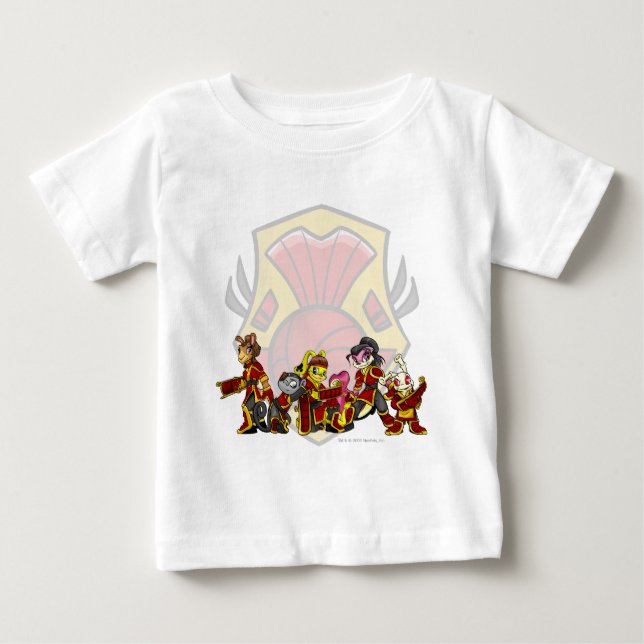 T-shirt Pour Bébé Groupe de Shenkuu d'équipe (Devant)