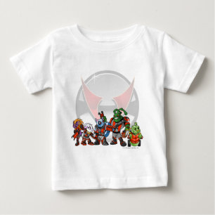 T-shirt Pour Bébé Groupe de station spatiale de Virtupets d'équipe