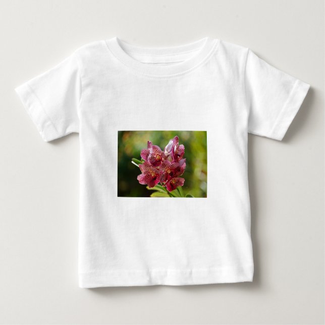 T-shirt Pour Bébé Groupe tropical d'orchidées de Vanda (Devant)
