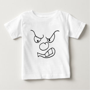 T-shirt Pour Bébé Grrrrrrrrrr font face