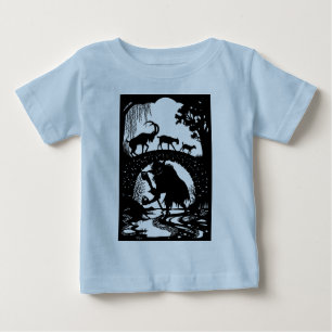 T-shirt Pour Bébé Gruff de trois chèvres Billy