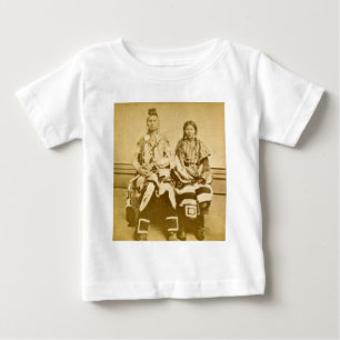 T-shirt Pour Bébé Guerrier et jeune mariée de corneille de