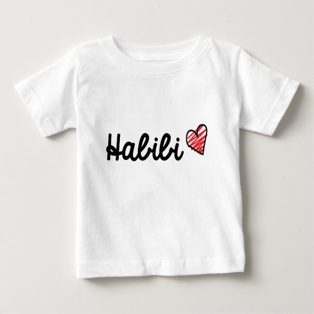 T-shirt Pour Bébé Habib2i (Devant)