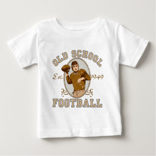 T-shirt Pour Bébé Habillement du football de vieille école