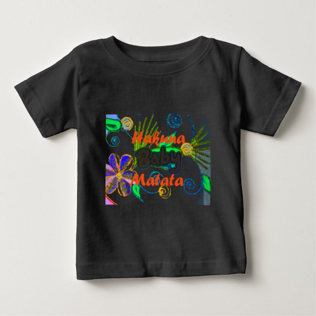 T-shirt Pour Bébé Hakuna Matata Baby.png (Devant)