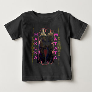 T-shirt Pour Bébé Hakuna Matata Hakunamatata