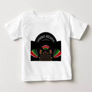 T-shirt Pour Bébé Hakuna Matata Jambo Kenya