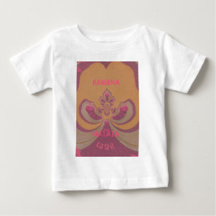 T-shirt Pour Bébé Hakuna Matata Joyeux Noël joli coeur design
