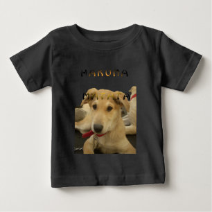 T-shirt Pour Bébé "Hakuna Matata Pup" - Insouciant Amour des chiots