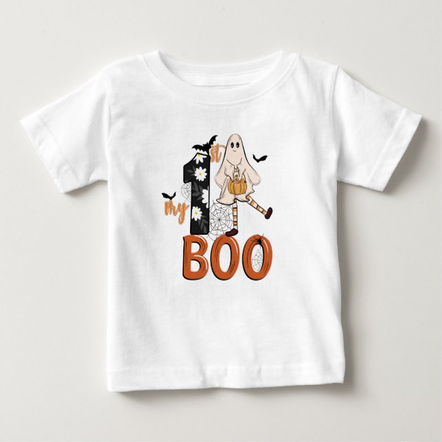 T-shirt Pour Bébé Halloween (Devant)