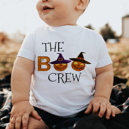 T-shirt Pour Bébé Halloween La Famille D'Illustration De L'Équipage