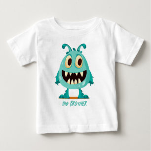 T-shirt Pour Bébé Halloween/Monster/dessin animé