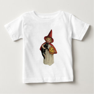 T-shirt Pour Bébé Halloween vintage