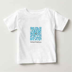T-shirt Pour Bébé HAMbWG Romper 6 couleurs - QR Code B