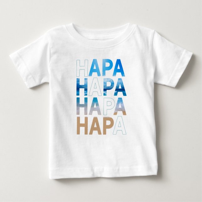 T-SHIRT POUR BÉBÉ HAPA LOVE SHIRT (Devant)