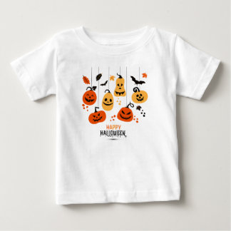 T-shirt Pour Bébé happy halloween