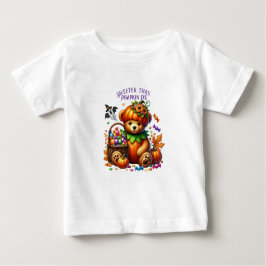 T-shirt Pour Bébé Happy Helloween Cute Wizard Bear