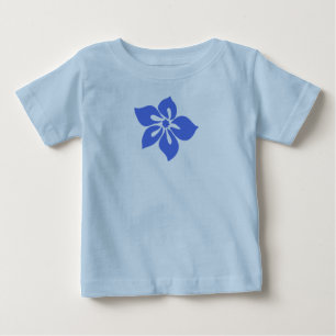 T-shirt Pour Bébé Happy Hibiscus Tropical Floral