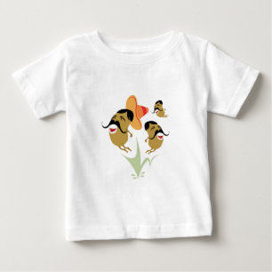 T-shirt Pour Bébé Haricots sautants mexicains