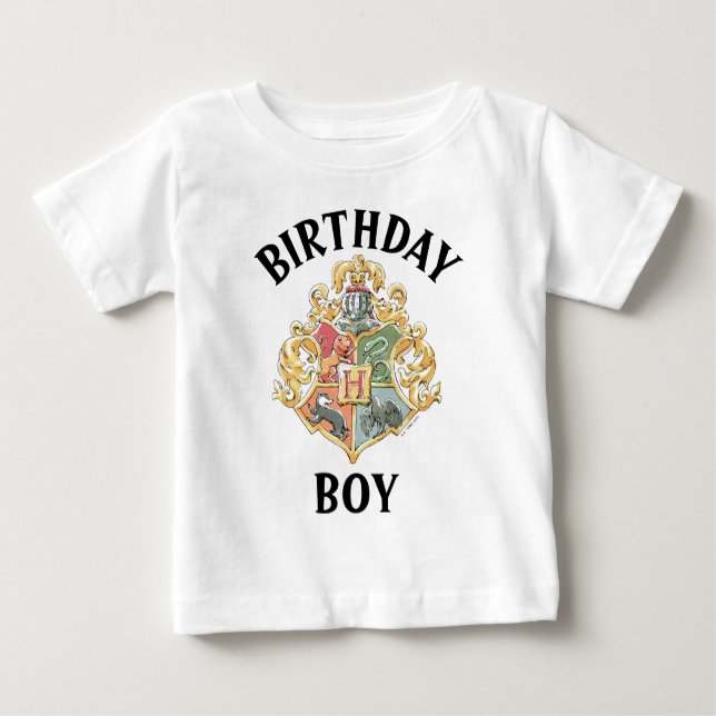 T-shirt Pour Bébé Harry Potter | Anniversaire Cimier de Poudlard (Devant)