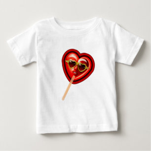 T-shirt Pour Bébé Heart Lolly