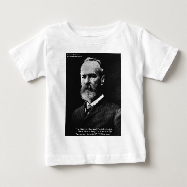 T-shirt Pour Bébé Henry James Attitude Sagesse Citer Cadeaux & Carte (Devant)