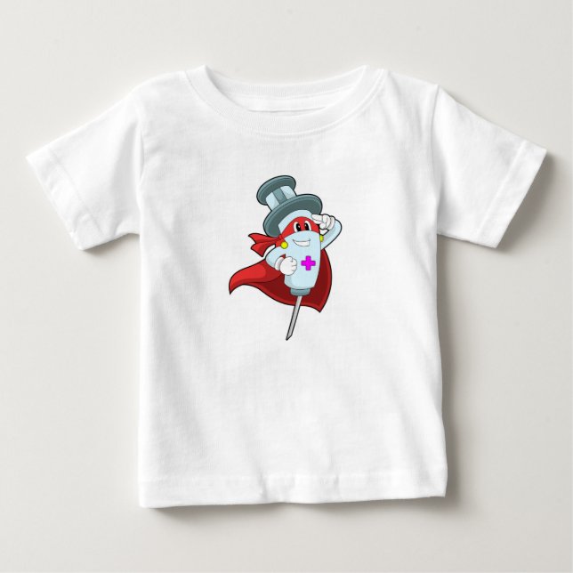 T-shirt Pour Bébé Hero as Nurse (Devant)
